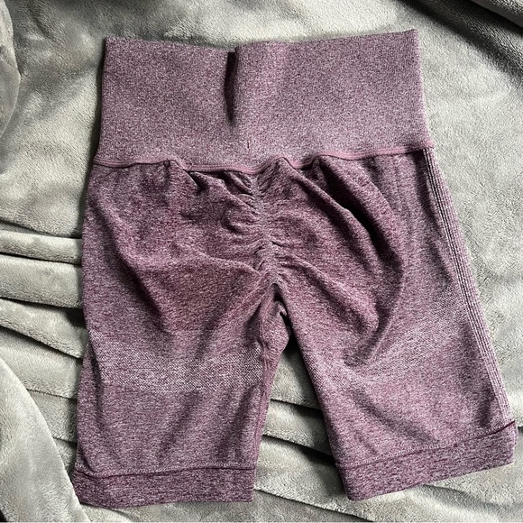 Women's 2 Pack High Waist Workout Shorts Butt Lifting Ruched Booty Size S - Picture 5 of 5